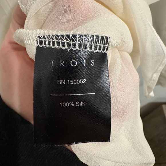 TROIS WHITE BLOUSE - Picture 4 of 6
